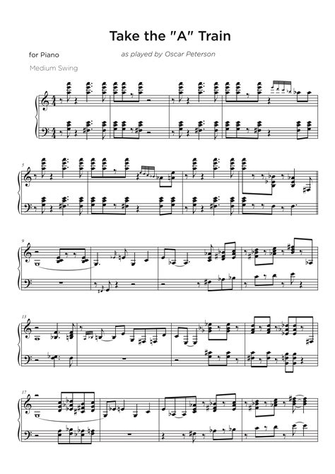 Good Old Days (pdf download) This is written for simplicity in 44, but the rhythm section is playing in 34. . Jazz piano transcriptions pdf free